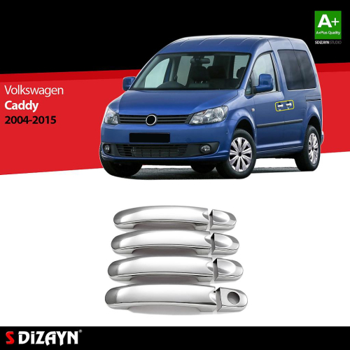 Nerez kryty klik Volkswagen Caddy III - 8 ks