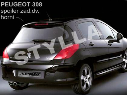 Stříška - střešní spoiler Peugeot 308