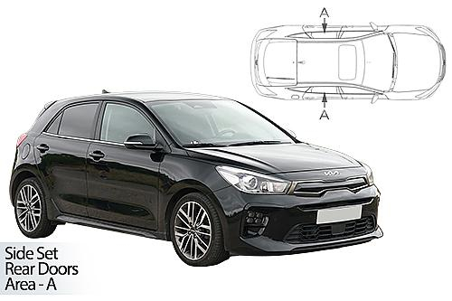 Sluneční clony CarShades KIA Rio